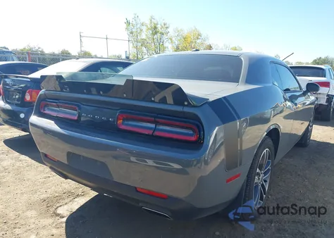 2019 Dodge Challenger Sxt Awd из США, поврежденный, VIN 2C3CDZGG8KH690365
